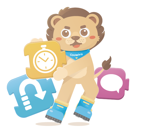 CodePro 酷博獅吉祥物